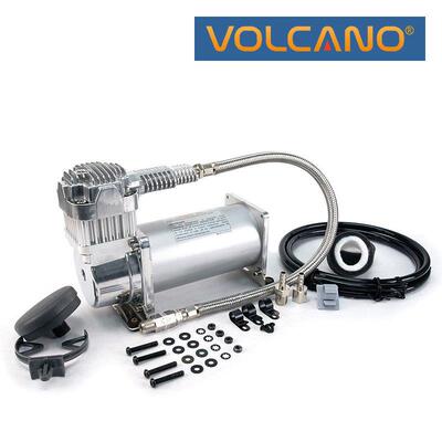 VOLCANO12V车空气悬架改充打气泵压缩机