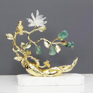 现代轻奢高级感摆件家居客厅玄关酒柜电视柜装饰品寓意好送礼工艺