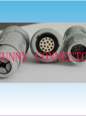 2P单芯到16芯座ERA监护仪leimo塑胶连接器柯瑞康/M型redel接头