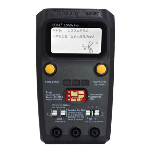 ESR02Pro电解晶体管表电阻电感电容万用表多功能ESR仪器