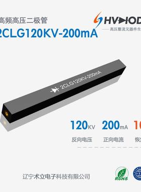 术立电子2CLG120KV-200mA高压硅堆120KV200mA100nS设备整流用