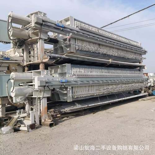 供应板框压滤机自动厢式压滤机小型污泥处理设备压泥机正常使用
