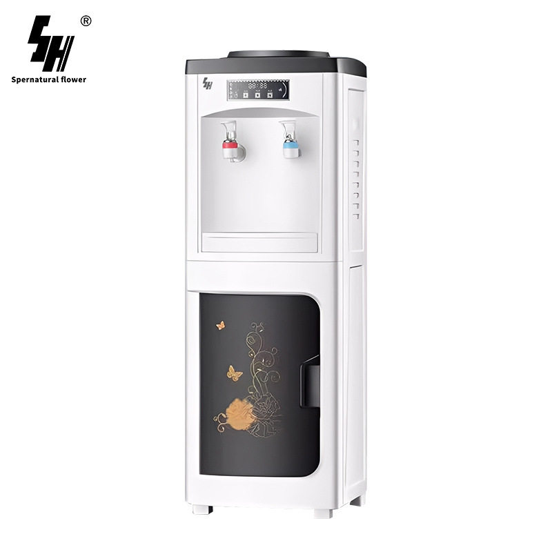 跨境冷热饮水机立式家用制冷制热制冰热上置水桶全自动家庭桶装水