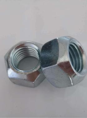 DIN980V全金属六角压点锁紧螺母M20椭圆型对压