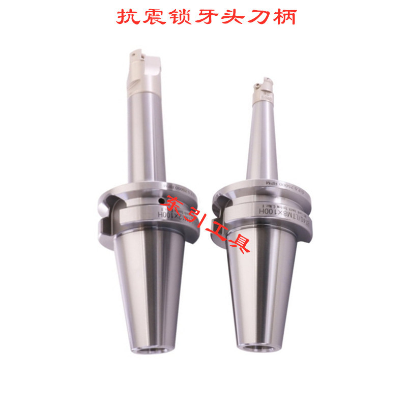 抗震螺纹刀柄可换刀头加长锁牙式刀柄刀杆BT3040-M68101216
