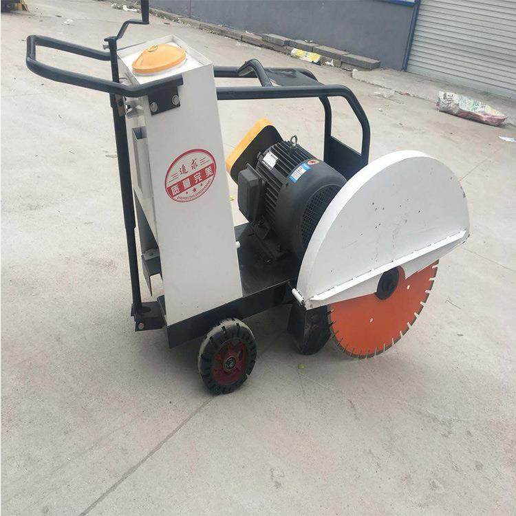 汽油路面割缝机混凝土电动路面切缝机汽油马路切割机开槽机厂
