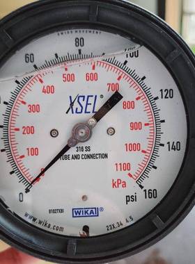 过程压力仪表，安全型，ASMEB40.100，NS41/2