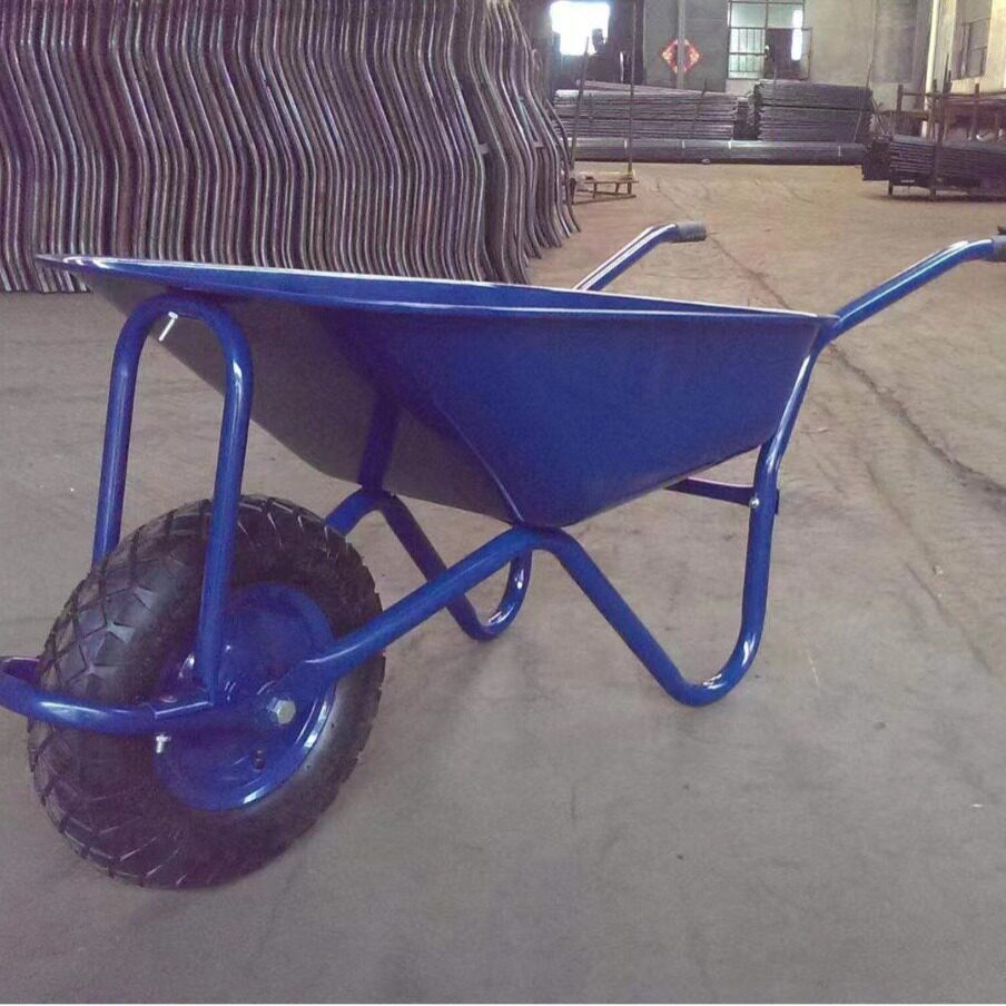 载重搬运车独轮车农用手推车工地建筑小推车单轮斗车