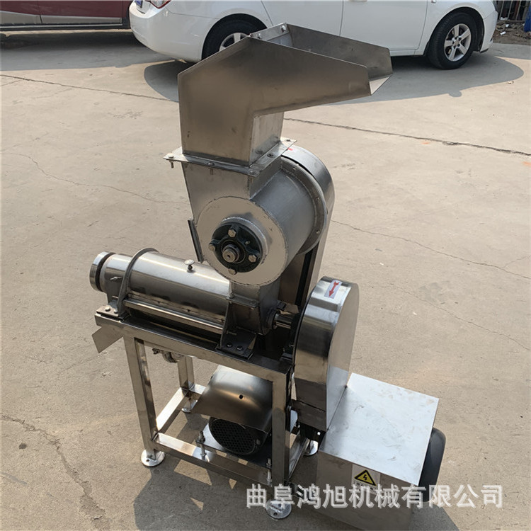 青桔大型榨汁机冬瓜萝卜生姜压榨脱水设备工业螺旋青菜榨汁机