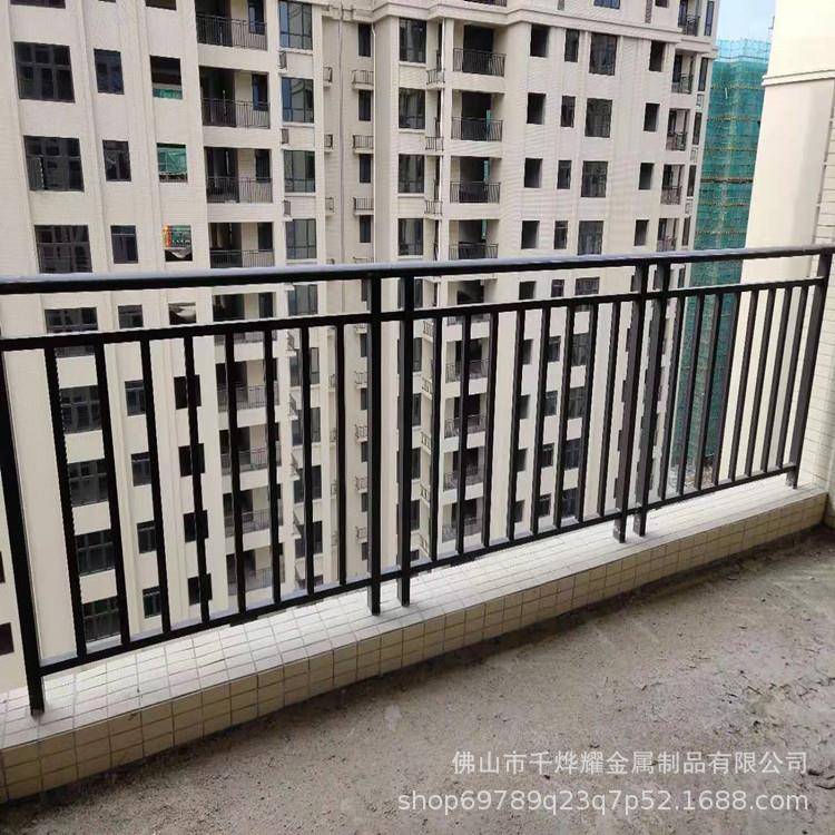 纯色装修护栏简约铝合金耐腐蚀不易生锈家装窗台阳台小区护栏