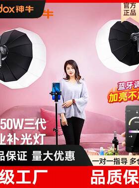神牛SL150WIII三代直播补光灯摄影棚影楼卖货服装直播间常亮灯