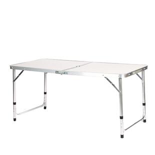 便携铝合金折叠桌电脑桌凳户外广告宣传家用野营折叠桌子