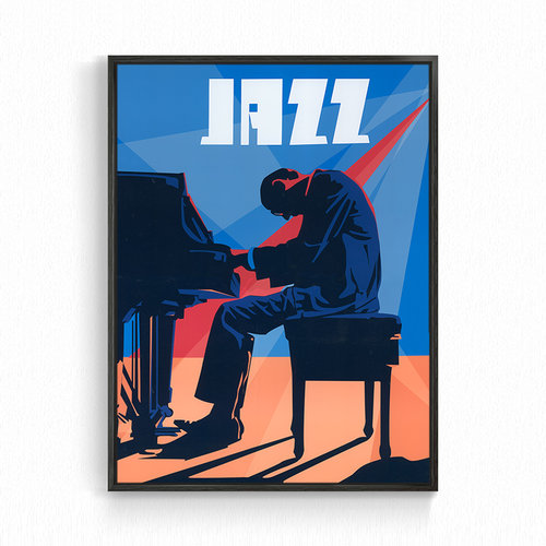 爵士乐大师钢琴装饰画 Bill Evans Jazz 酒吧音乐比尔艾文斯 旁白