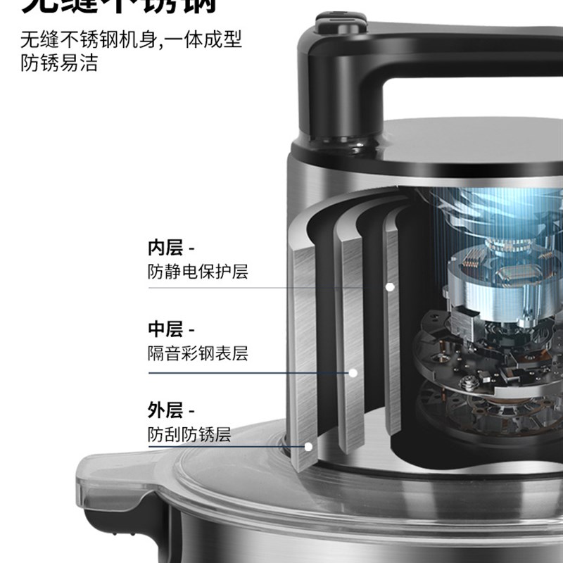 6升10L家用大功率多功能绞肉机商用大容量绞菜机打肉馅辣椒搅拌机