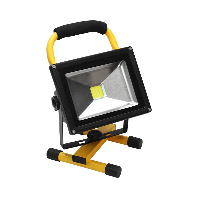 高亮LED充电投光灯 10W20W30W50W100W便携手提防水应急户外照明灯