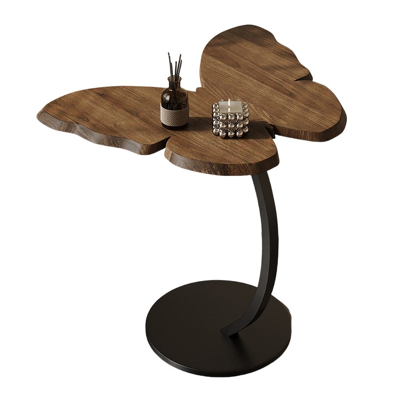 复古风蝴蝶茶几小桌子客厅沙发边柜阳台茶水架创意边桌卧室床头桌