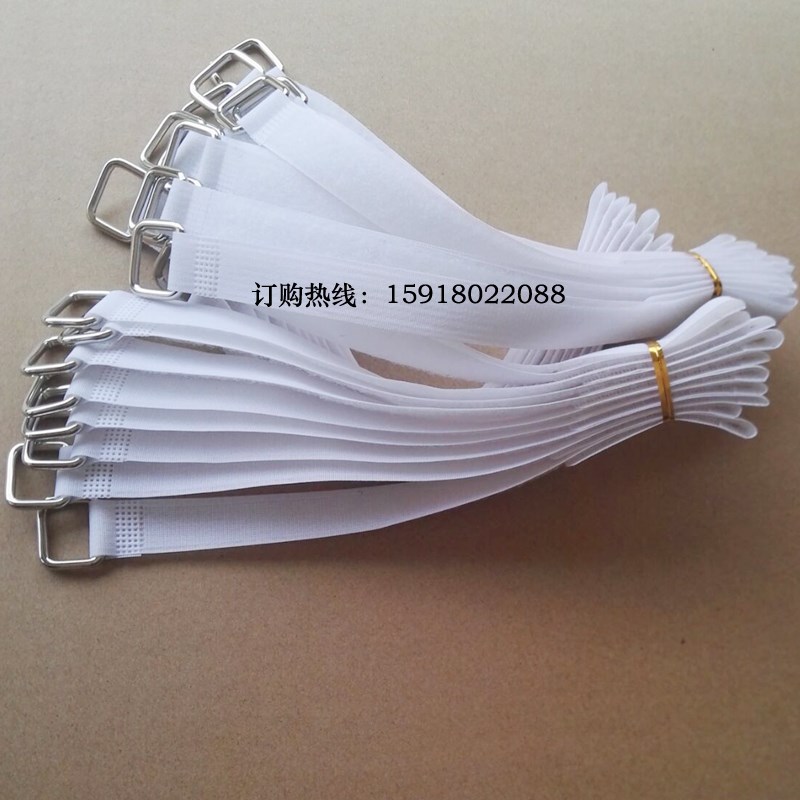 尼龙反扣魔术贴扎带自粘贴式模型卡板捆绑捆扎打包带2*15cm-1.5米