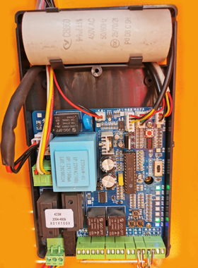 TW道闸控制板主动曲臂摆臂连杆铸铁限位板栏杆机433Mhz遥控接收