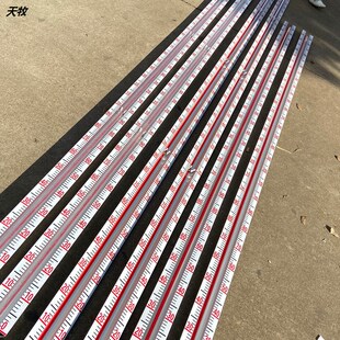 玻璃管液位计U型槽保护套,铝合金带刻度板标尺,水位显示防护罩