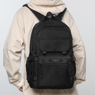 书包男生高中生初中生多分层高颜值可套拉杆背包旅行包电脑双肩包