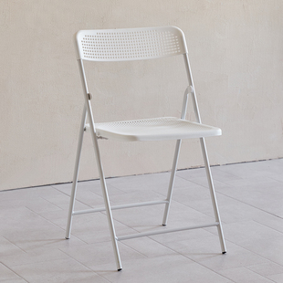 托帕瑞椅子室内户外可折叠收纳椅小户型简约餐桌椅洞洞椅休闲餐椅