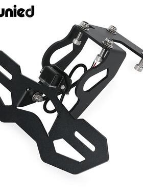 适E用于ZH290Z0Z900S改装摩托车牌短ZH2照架转向灯战斗尾车牌架