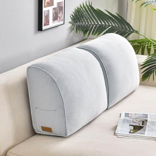 长方形沙发垫靠垫厅靠枕抱枕D14软包头床靠背榻榻米大靠垫方形客