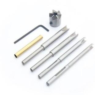 手用锥度铰刀电580铰扩孔器木钻T型铰刀开孔刀器倒扩孔铰刀刃角具