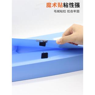 个装文盒件彩色档案盒资料文档蓝件色同文夹合收纳818盒子会