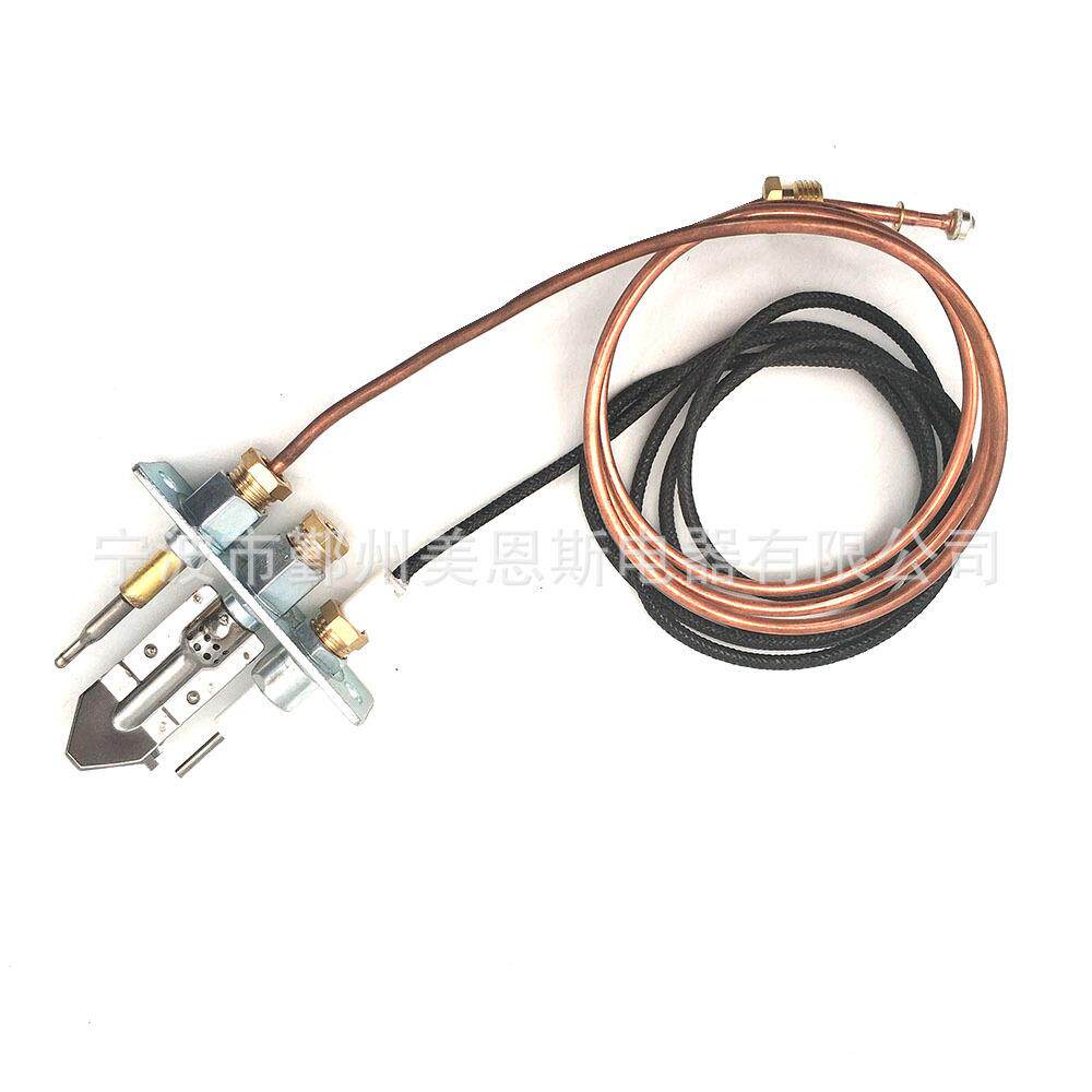 厨房炉设备配件双灶叉火种头明配热电SMT-ODS0偶点火器组件长引火