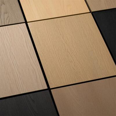 木饰板天无品牌/然面木实木皮意式涂装板零半透纯哑度漆面贴KD板