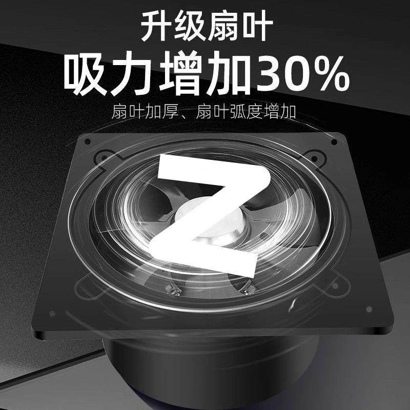 房家用排气扇功率大吸1力换气扇强力抽油烟风厨机排烟排风非扇静