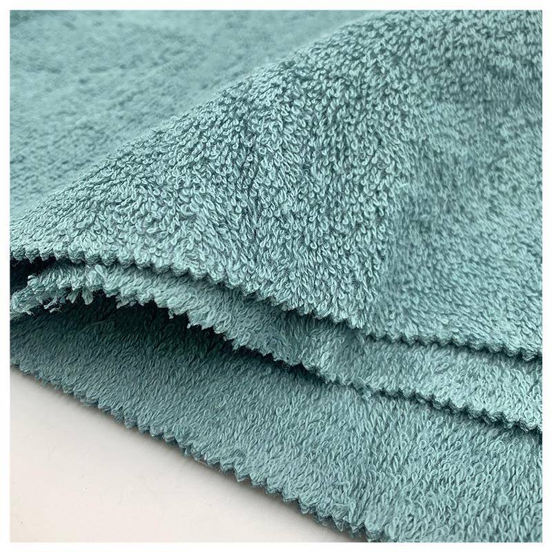 全巾棉双面毛休布380G浴巾浴帽头巾浴RZU服男女抱枕靠枕闲服面料