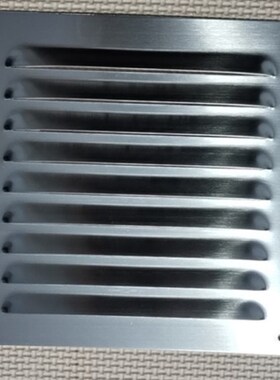 防雨百叶窗方管外墙无边型装饰防雨百叶冲孔散热出风口多孔板铝