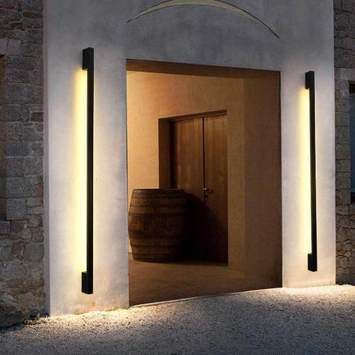 一体铝材】极简线条床头壁灯客厅卧室楼梯过道酒店走廊装饰一字灯