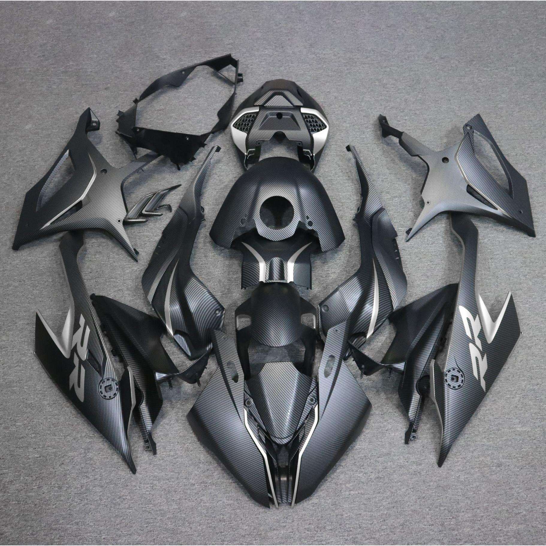适用宝马BMWS1000RR2019-2022摩托全车身ABS外壳碳纤纹整流罩