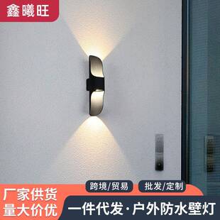 户外壁灯防水阳台装饰别墅庭院灯室内卧室LED入户灯中山