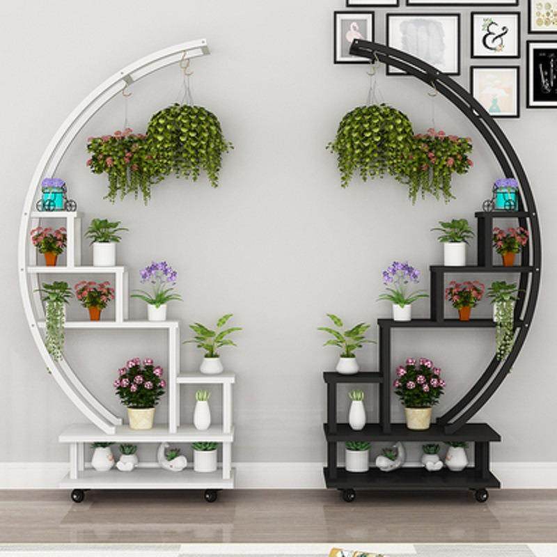 YQ圆形花架客厅落地式网红室内阳台多层加高带轮置物架直销,机械设备,其他机械设备,淘宝优惠券,粉丝福利购,淘宝优惠卷