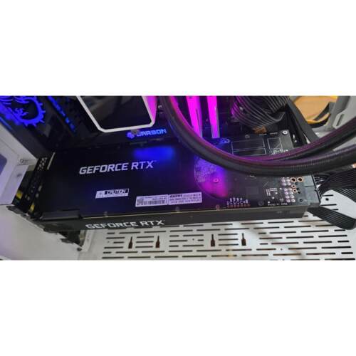 影驰RTX3090 BULK 24G涡轮散热版更换与增加导热矽胶垫片与矽脂等