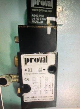 Proval电磁气控电磁阀TYPE：NAMUR ITEM CODE:A240