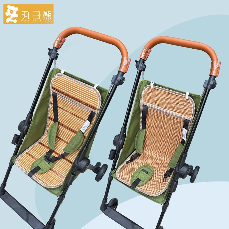 飞鸽溜娃婴儿车凉席垫竹席五羊遛娃口袋车凉席坐垫夏季宝宝推车席