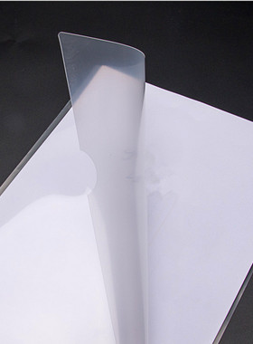 PP单片夹透明A4插页袋FC二页文件套票据袋A5资料袋A3图纸收藏夹