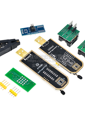 CH341A XTW-3编程器 USB 主板路由液晶 BIOS FLASH 24 25 烧录器