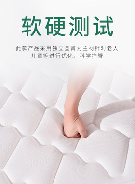 薄弹簧床垫薄款10cm厚十公分12厘米15儿童宿舍定制椰棕席梦思床垫