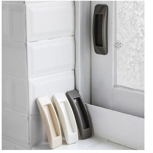 柜门简易推拉门衣柜玻璃门窗拉手把手冰柜自粘内嵌纱窗欧式辅助。