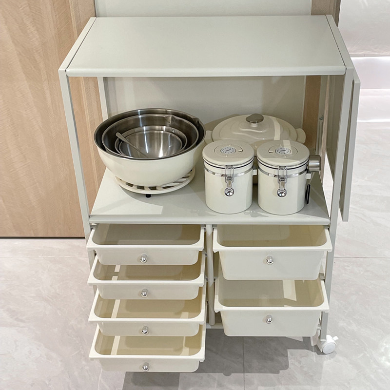 客厅咖啡机摆放置物架移动水吧台餐边柜储物柜茶水矮柜厨房备餐台