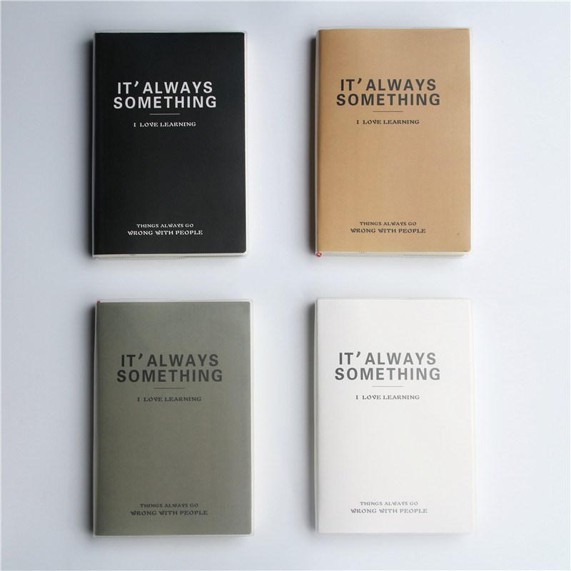 日韩护眼纸16K加厚胶套本B5超厚大笔记本子16开软抄本学生练习本