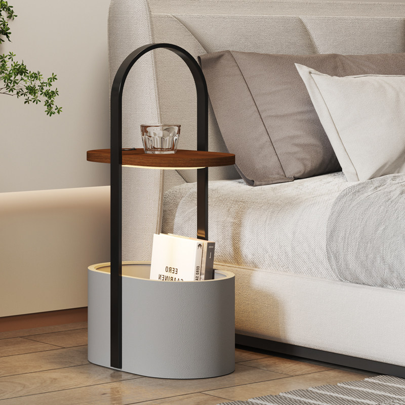 客厅落地灯床头灯茶几置物一体设计感高颜值充电卧室轻奢落地台灯,家装灯饰光源,装饰落地灯,淘宝优惠券,粉丝福利购,淘宝优惠卷