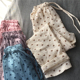 柔软舒服 女春夏 长裤 纯棉水洗长裤 双层棉纱巨舒服好穿家居服睡裤