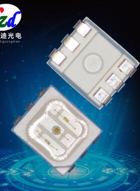 供应金线铜支架3528六脚RGB3528全彩灯条灯带用6脚3528RGB